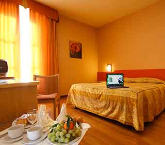 >Le camere dell'Hotel - Agrigento - Sicilia